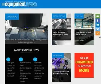 Equipment-News.com(Asia Pacific Metalworking Equipment News) Screenshot