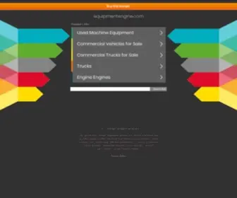 Equipmentengine.com(equipmentengine) Screenshot