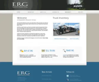 Equipmenterg.com(Equipment Resource Group) Screenshot