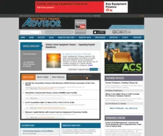 Equipmentfa.com(Leasing News) Screenshot