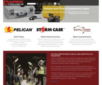 Equipmentgear.com.au(Pelican and Storm Equipment Cases) Screenshot