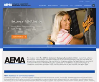 Equipmentmanagers.org(AEMA 2014 Presidential Candidates Bio) Screenshot