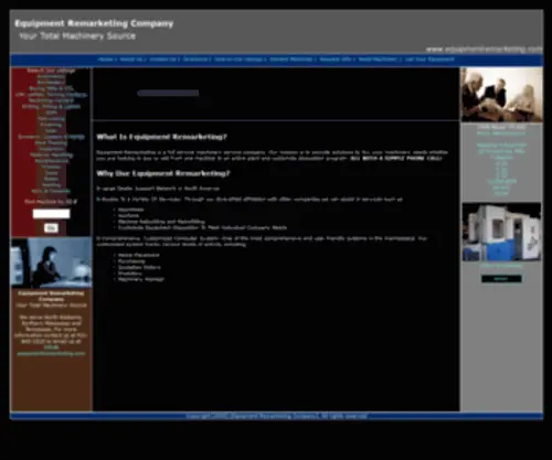 Equipmentremarketing.com(Equipmentremarketing) Screenshot