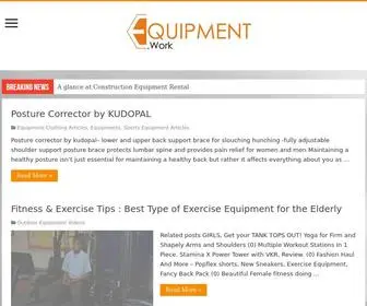 Equipments.work(The best deals on equipments) Screenshot