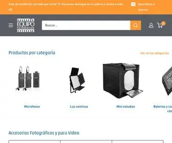 Equipofotografico.com(Equipo fotográfico y para vídeo) Screenshot