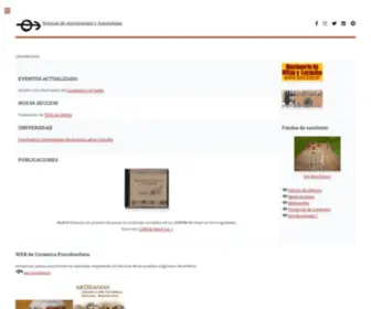 Equiponaya.com.ar(Portal de Antropologia y Arqueologia) Screenshot