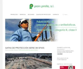 Equiposproteccion.com(EPIS) Screenshot