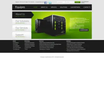 Equiprogroup.com(Equipro Investments) Screenshot