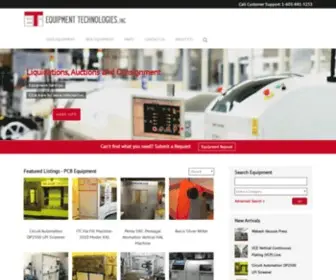 Equiptech.com(ETI) Screenshot