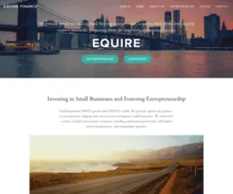 Equire.co(Equire Finance) Screenshot