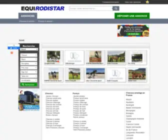 Equirodistar.com(Chevaux de Sport) Screenshot