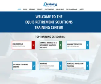 Equisamtraining.com(Training Center) Screenshot