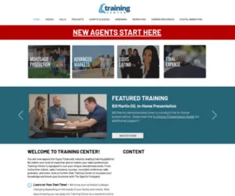 Equisfinancialtraining.com(Training Center) Screenshot