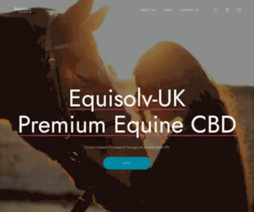 Equisolv.co.uk(Premium Equine CBD) Screenshot