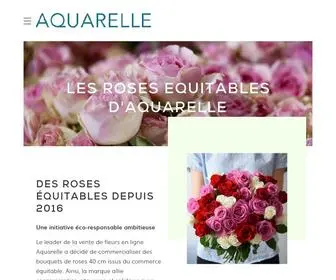 Equitable.aquarelle(En savoir plus sur nos roses équitables) Screenshot