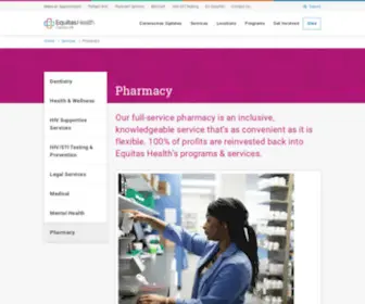 Equitashealthpharmacy.com(Our full) Screenshot