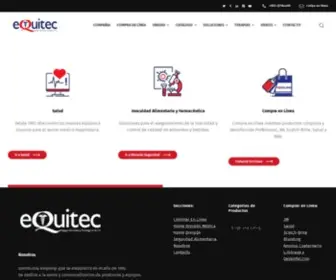Equitecsal.com(EQUITEC S.A) Screenshot