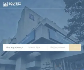 Equitex.ca(Equitex Realty) Screenshot
