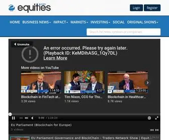 Equities.com(Equities News) Screenshot