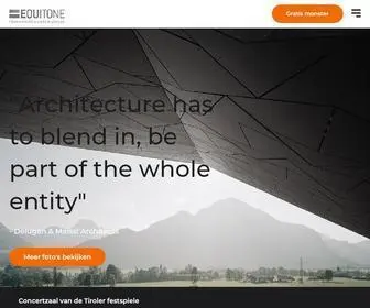 Equitone.com(EQUITONE architectural fibre cement facade materials. EQUITONE) Screenshot