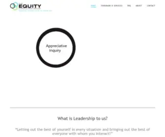 Equity-Consulting.com(The Equity Consulting Group) Screenshot