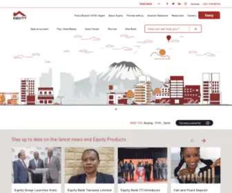 Equitybank.co.tz(Equity Bank Tanzania) Screenshot