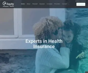 Equityhealth.co.uk(Health Insurance Broker Based In Bournemouth) Screenshot