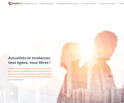 Equitylab.fr(La mondialisation et l’équité) Screenshot