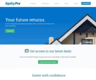 Equitypro.com Screenshot