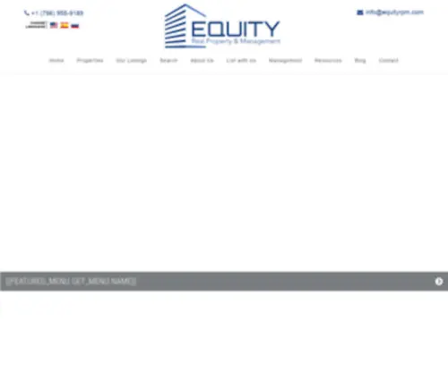 Equityrpm.com(Equity Real Property and Mgt) Screenshot