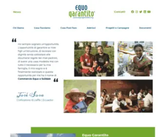 Equogarantito.org(Equo Garantito) Screenshot