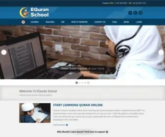 Equranschool.com(EQuran School) Screenshot