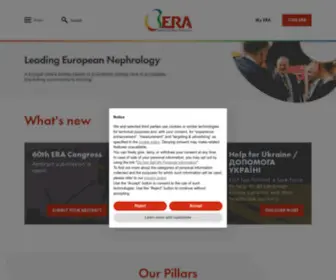 Era-Edta.org(European Renal Association) Screenshot