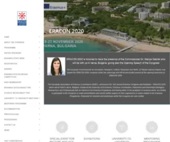 Eracon.info(Erasmus Congress and Exhibition) Screenshot