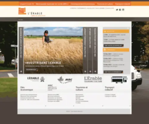 Erable.ca(Région) Screenshot