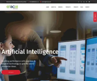 Eracal.com(Software Development Company) Screenshot