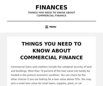 Erachamberwoodrealty.com(Things You Need to Know About Commercial Finance) Screenshot