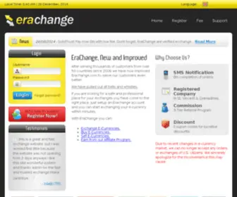 Erachange.com(Monetarysoft studio erachange) Screenshot