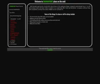 Eradicator.net(ERADICATOR'Z place on the web) Screenshot