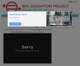 Eraeducationproject.com(ERA Education Project) Screenshot