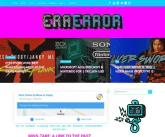 Eraerror.com(Video Games) Screenshot