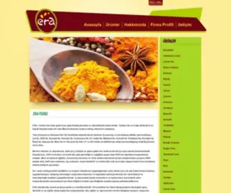 Erafoods.com(Era Foods) Screenshot