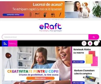 Eraft.ro(Produse Papetarie si Birotica) Screenshot