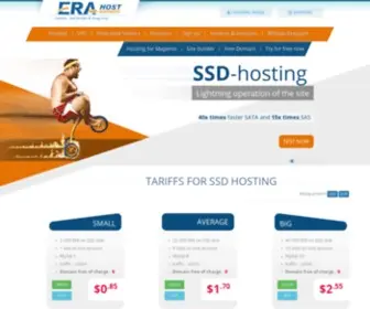 Erahost.biz(Hosting from EraHost for 1$) Screenshot