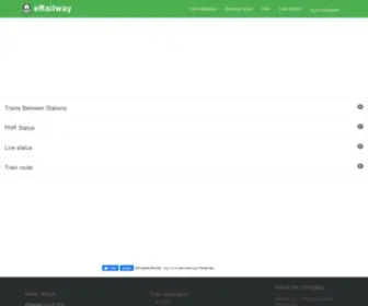 Erailway.co.in(Nginx) Screenshot