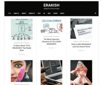 Erakish.com(Website for eveyone) Screenshot