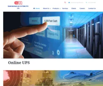 Erammagnaflux.com(Eram Magnaflux Systems Pvt. Ltd) Screenshot