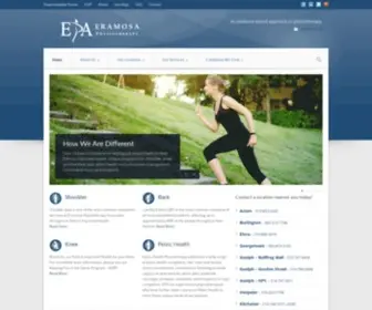 Eramosaphysio.com(Eramosa Physiotherapy Associates) Screenshot