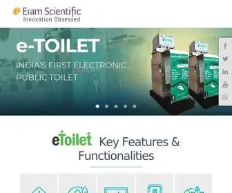 Eramscientific.com(Eram Scientific) Screenshot