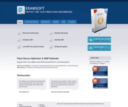 Eramsoft.com(EramSoft Encrypt) Screenshot